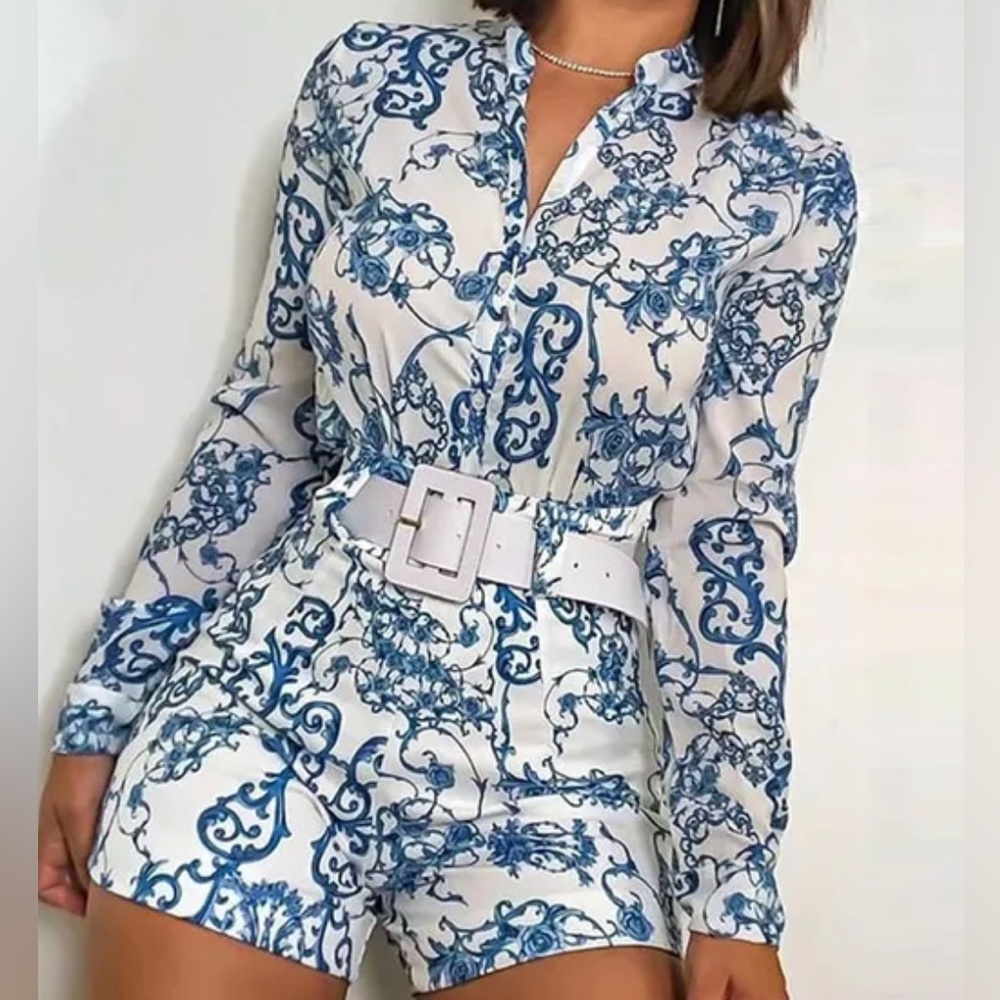 Woman's floral 2 piece - purchased from a local Miami boutique
